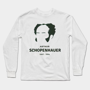 Arthur Schopenhauer (1788 - 1860) Long Sleeve T-Shirt